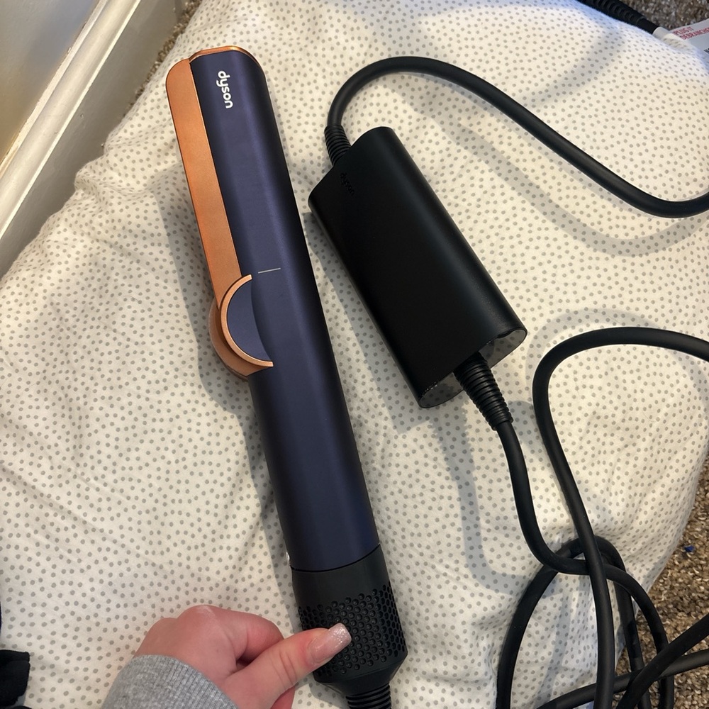 Dyson Corrale Hair Straightener in Navy and Copper